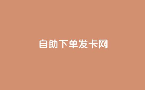 自助下单发卡网,qq24小时自助下单全网最低价 - 抖音推广小程序怎么获得收益 卡盟全网最低价业务平台官网  第1张
