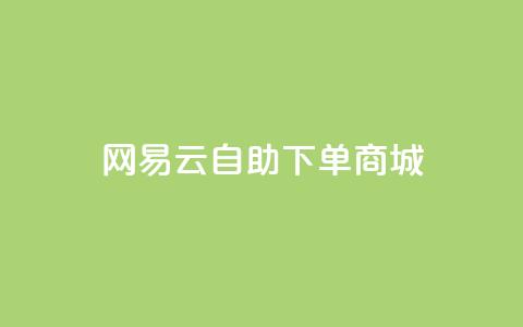 网易云24h自助下单商城,抖音24小时业务平台 - ks和快手是一个平台 抖音卖粉丝  第1张