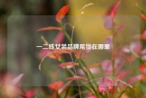 一二线女装品牌尾货在哪里