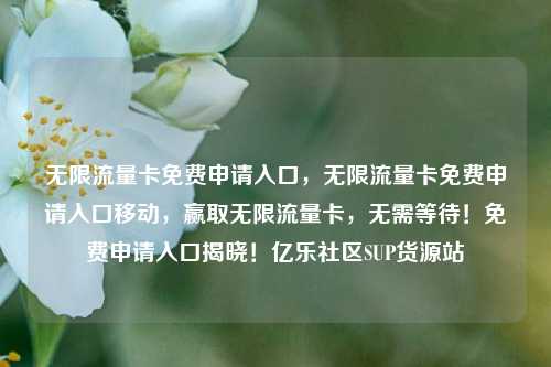 无限流量卡免费申请入口，无限流量卡免费申请入口移动，赢取无限流量卡	，无需等待！免费申请入口揭晓！亿乐社区SUP货源站  第1张